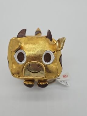 Pet Simulator X  Gold Cow Plush